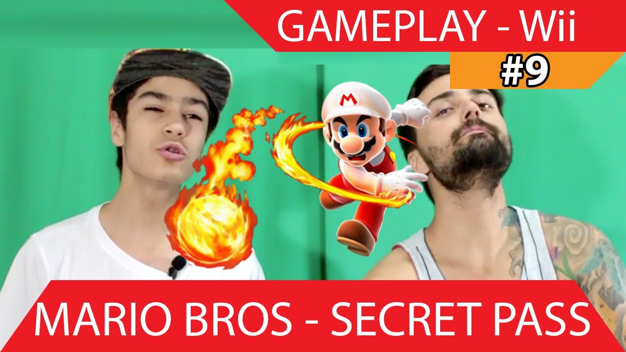 Gameplay Super Mario Bros Nintendo Wii - Mapa 2