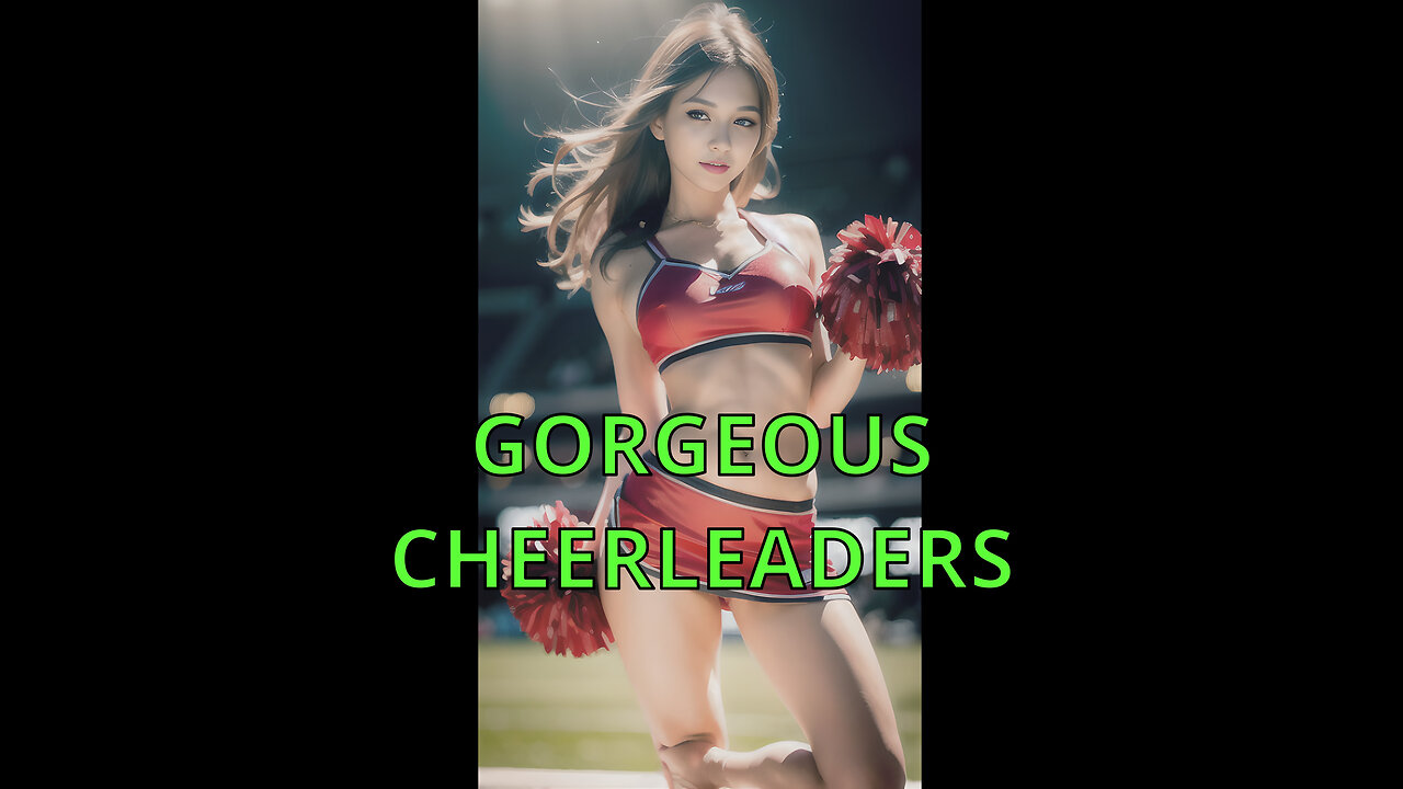 AI Lookbook Stadium Cheerleader