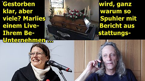 Wichtige Infos aus erster Hand: Marlies Spuhler berichtet über/von ihr/em Bestattungsunternehmen!!!