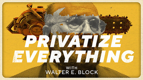 The Government is CRIMINAL | Anarcho-Capitalism with Walter E. Block