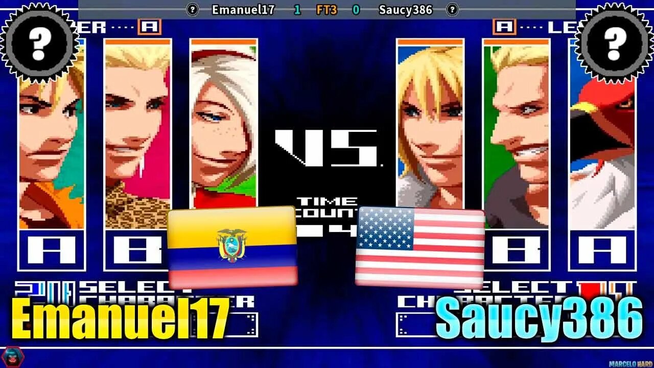 The King of Fighters 2003 (Emanuel17 Vs. Saucy386) [Ecuador Vs. U.S.A.]