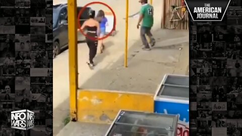 Shocking Video Shows Young Girl Rescued From Human Traffickers