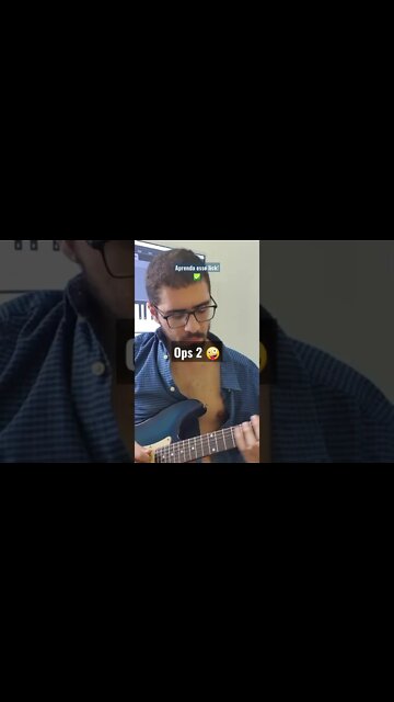 #Shorts Várias técnicas em uma frase que eu mal consigo tocar, então tenta aí 🤓