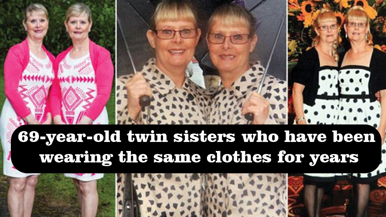 69-year-old twin sisters who have been wearing the same clothes for years @InterestingStranger