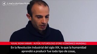 Qué hacer con toda esa gente inútil (...) son intrascendentes, sin valor alguno. (Yuval Noah Harari)