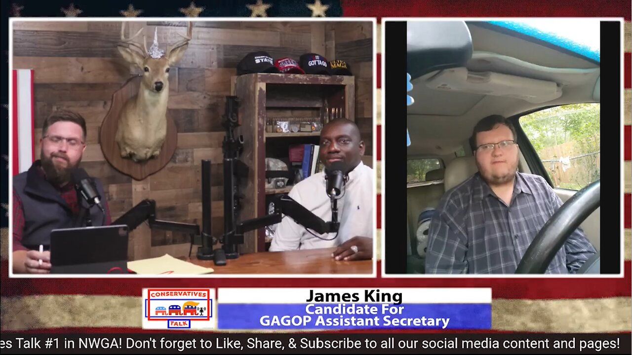 Episode #72 - James King: Candidate For GAGOP Assistant Secretary