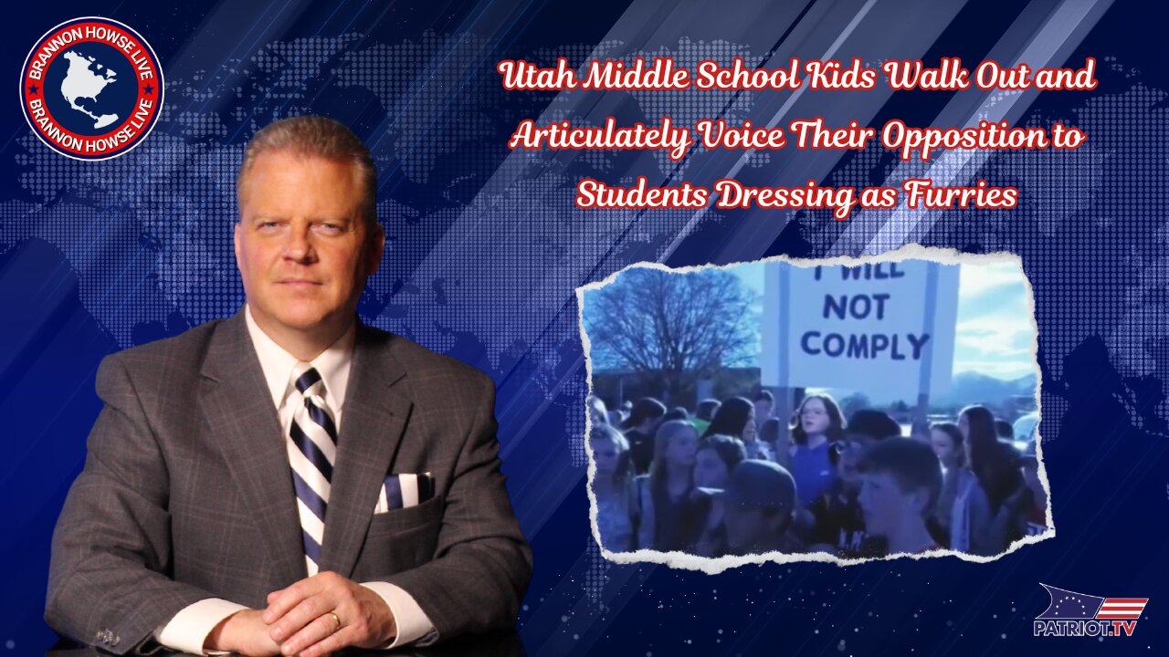 Utah Middle School Kids Walk Out and Articulately Voice Their Opposition to Students Dressing as Furries