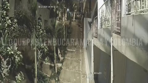 Altercado en el barrio Caldas la noche de ayer