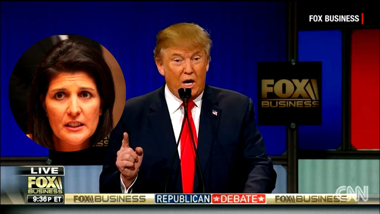 Watch Trump Perform Brilliant Verbal Judo Move on Nikki Haley