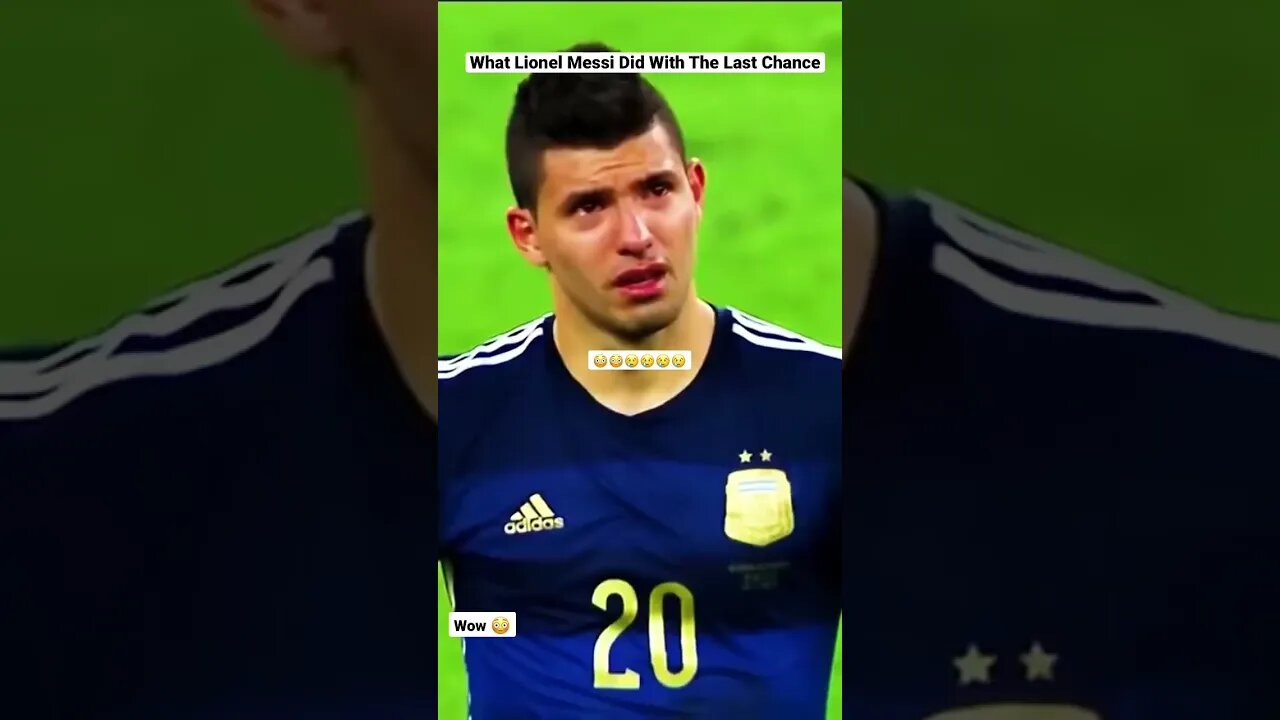 What Lionel Messi Did With The Last Chance #shorts #football #lionelmessi #argentina