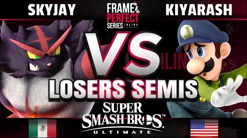 FPS6 Online - SF | Skyjay (Incineroar) vs. Kiyarash (Luigi) - Super Smash Bros Ultimate Losers Semis