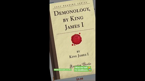 King James Wrote Book of Demonology and Was A Luciferian Freemason