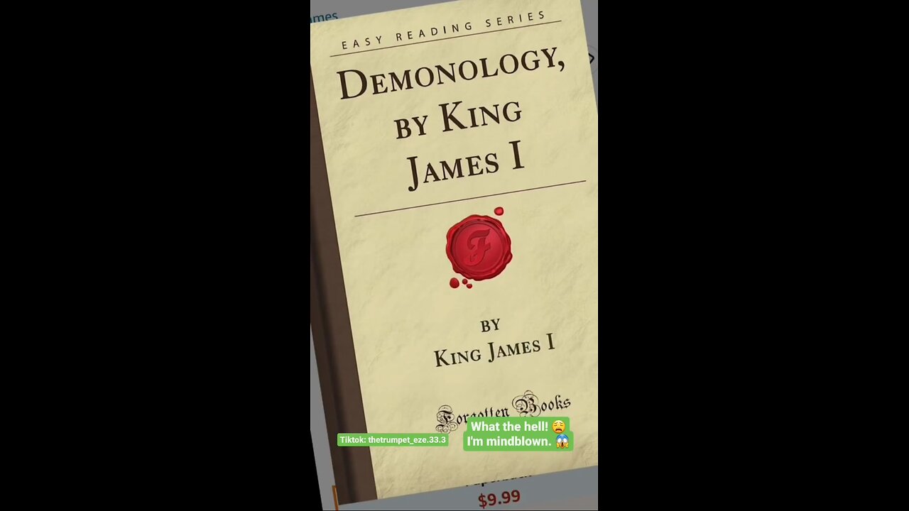King James Wrote Book of Demonology and Was A Luciferian Freemason