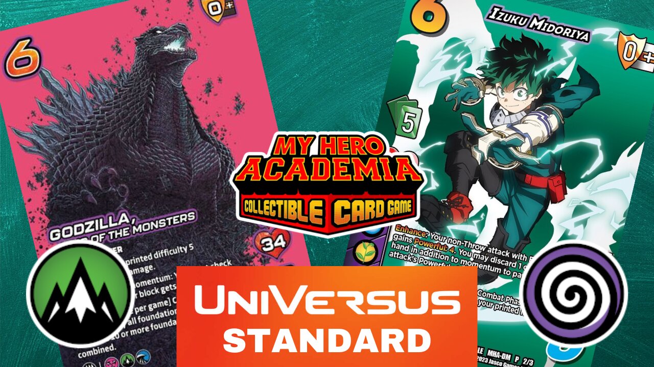 Godzilla, King of the Monsters (Eart) vs. Izuku Midoriya 4 (Void) / Universus Gameplay Standard