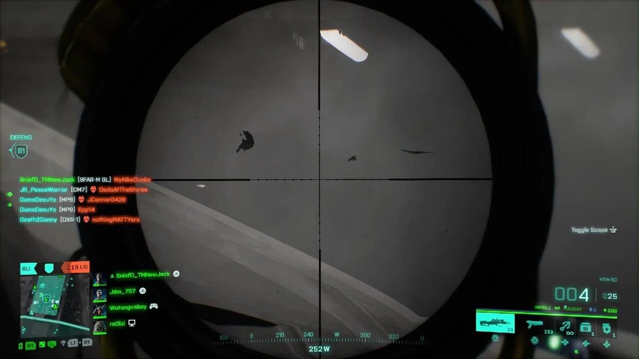 "You cant quickscope in Battlefield!"