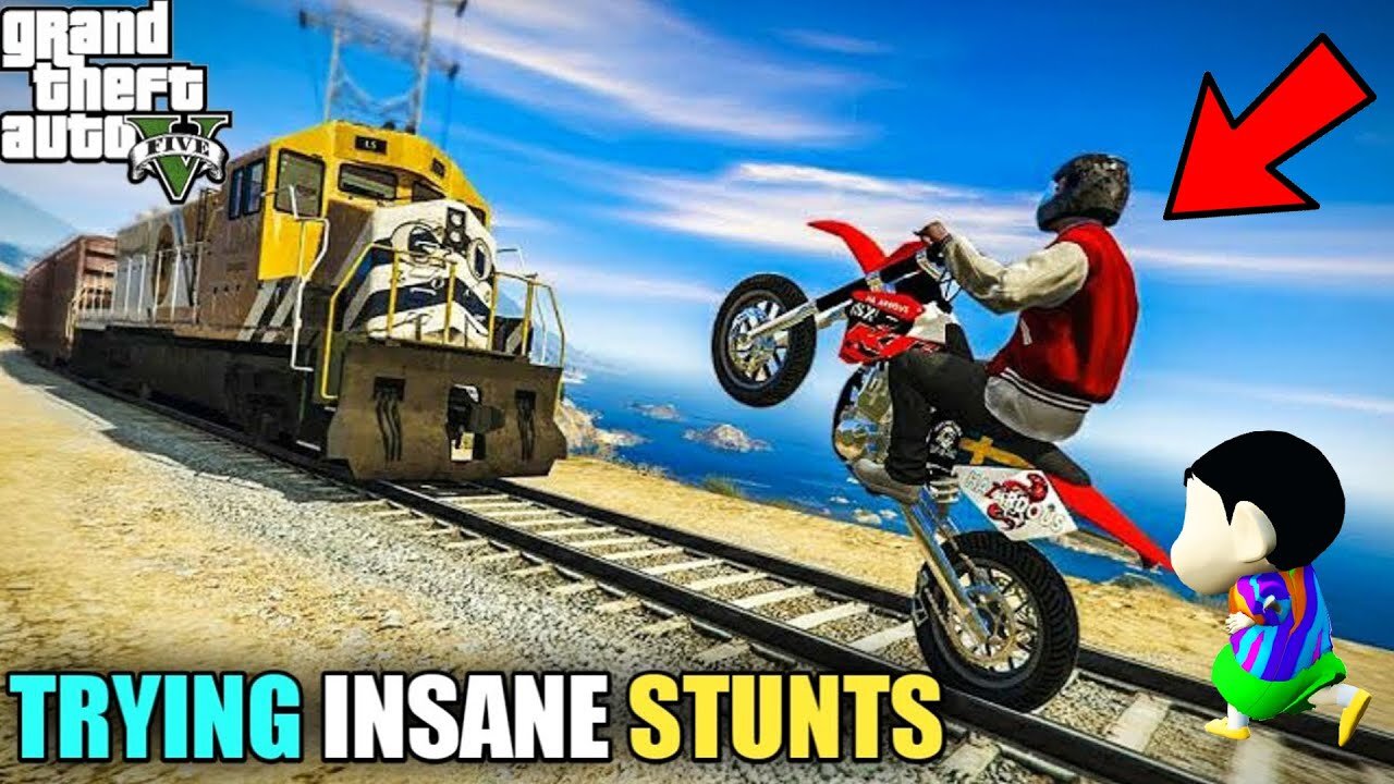 GTA 5 :- Insane Stunts In gta 5 (Mods)