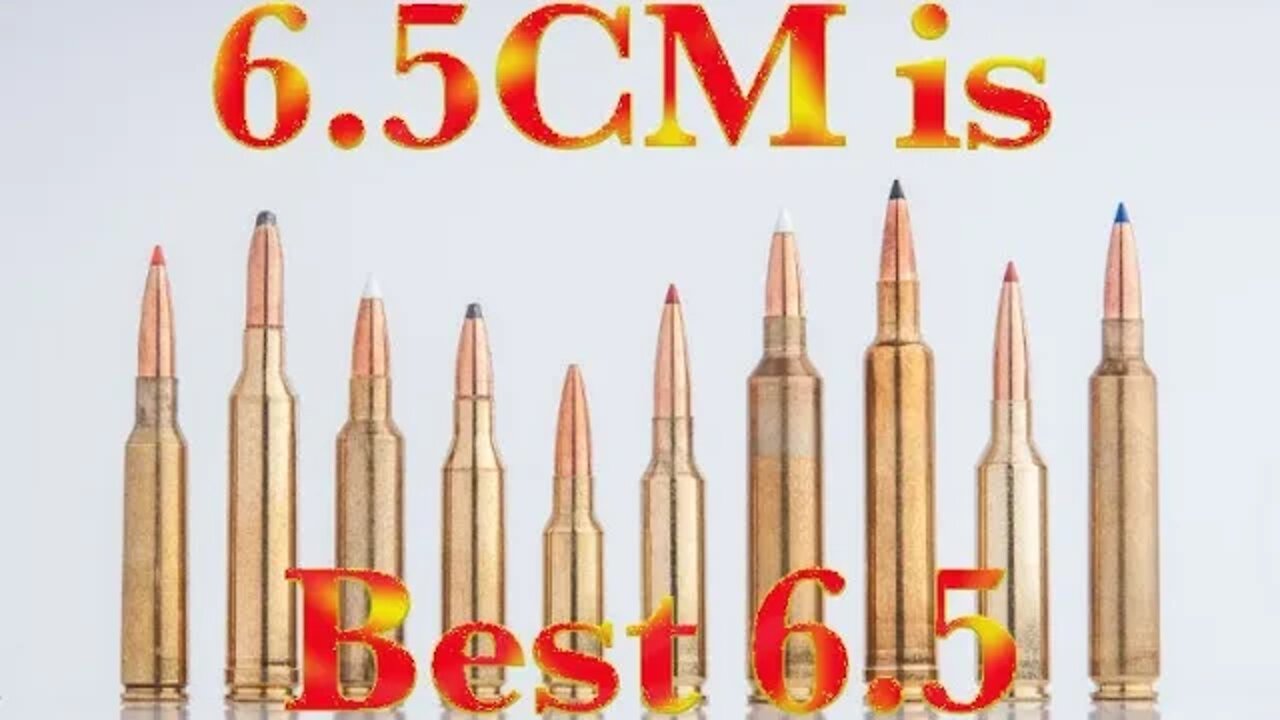 Why 6 5 Creedmoor is better than older 6.5 rounds.