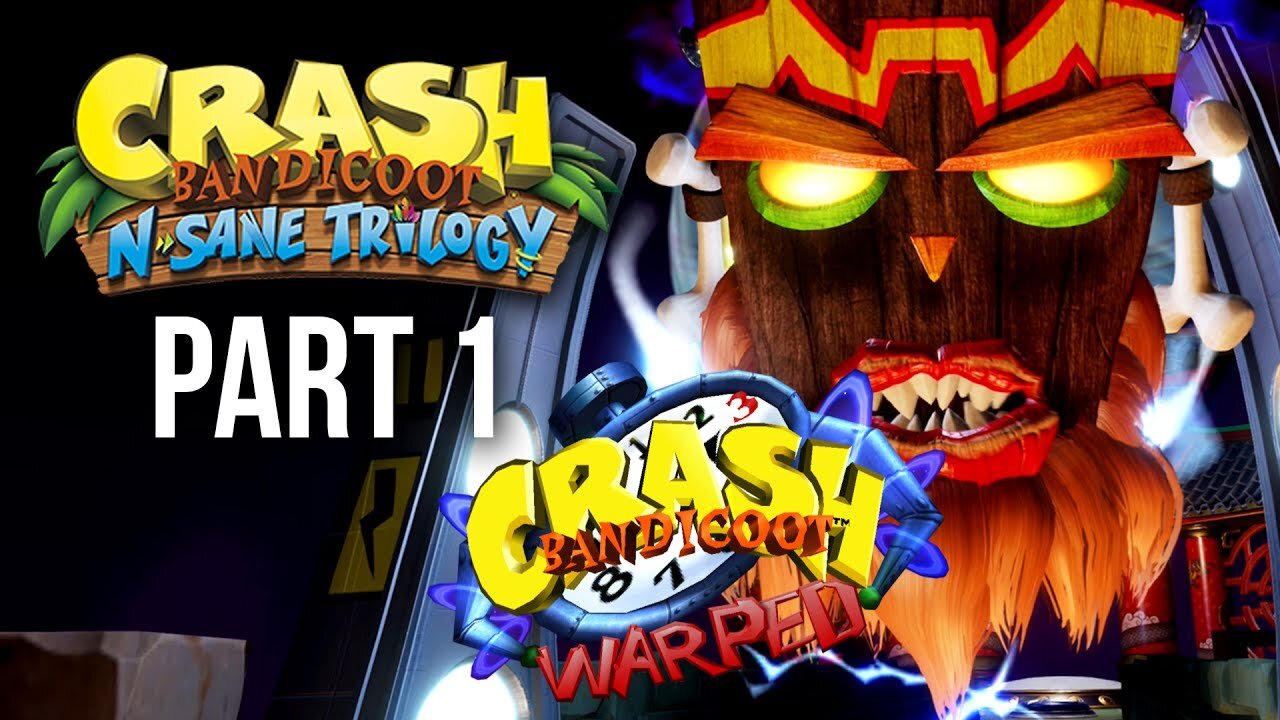 Crash Bandicoot Warped Playthrough Part 1