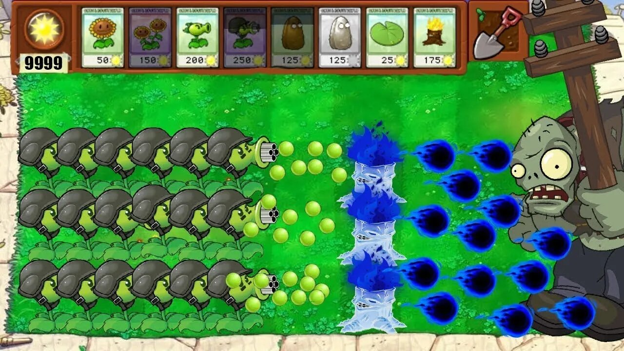 Plants vs. Zombies (Adventure)Mod On Ps3 Part 1