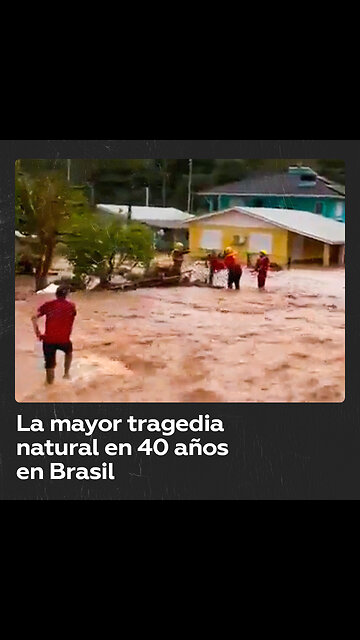 Decenas de fallecidos por el ciclón extratropical en el sur de Brasil