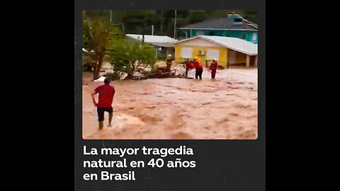 Decenas de fallecidos por el ciclón extratropical en el sur de Brasil