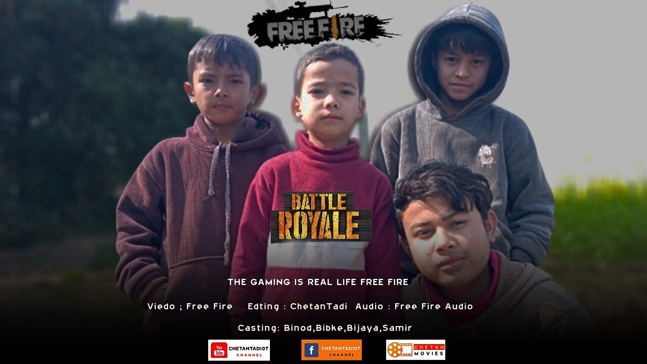 FREE FIRE Real Life Gaming Video #chetantadi