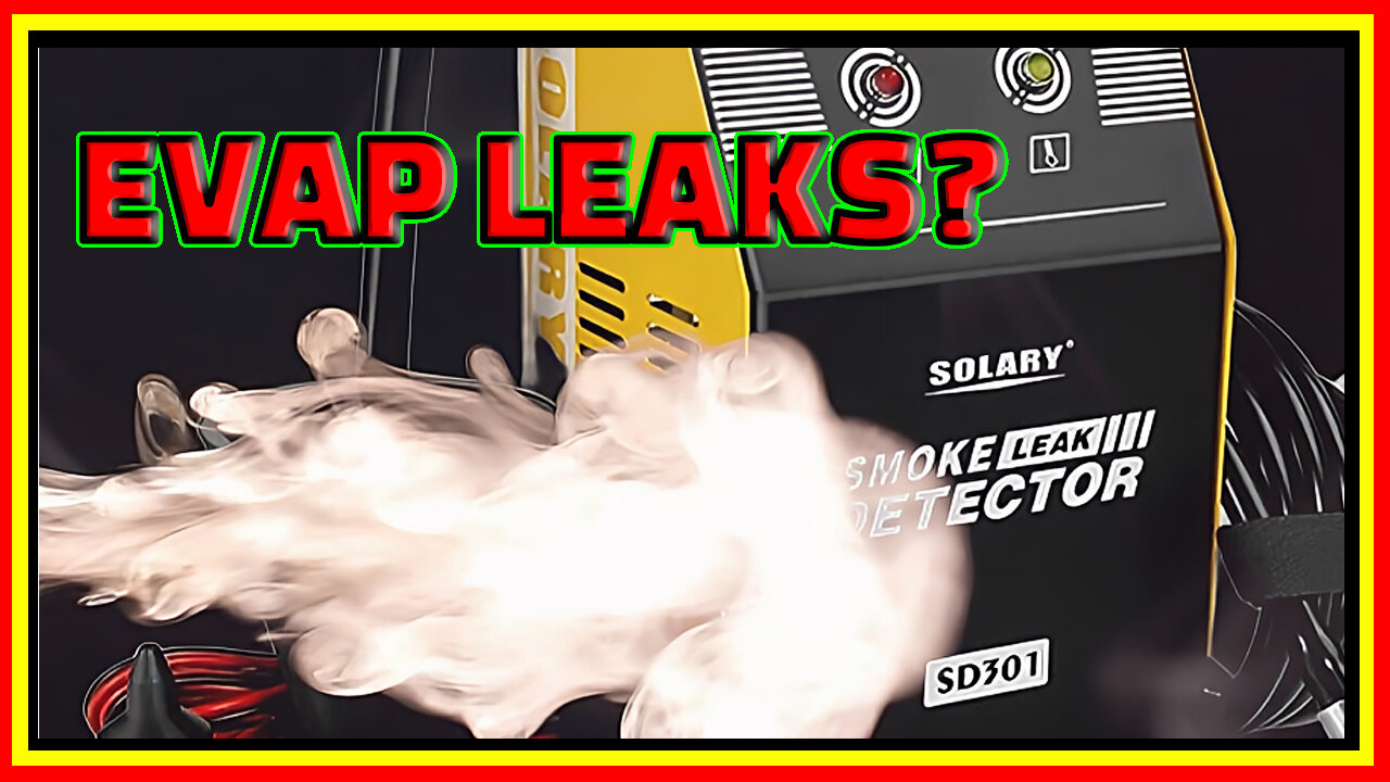 Finding a Leak with a Smoke Machine #solary #smokemachine