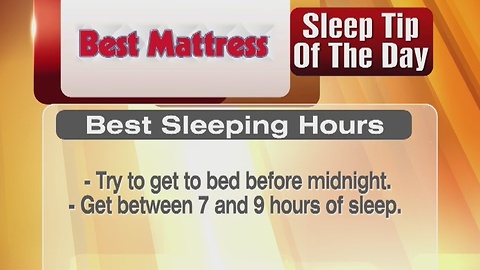 Every Hour Of Sleep Counts 11/28/16