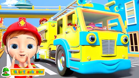 Wheels on The Firetruck + More Nursery Rhymes & Kids Songs by Little Treehouse