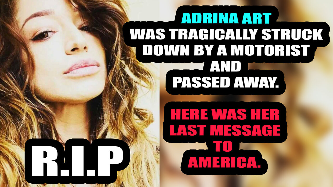 ADRINA ART LAST WORDS TO AMERICA - R.I.P