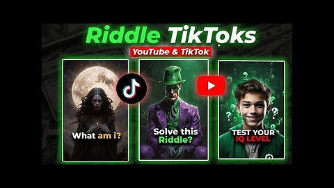 I Found A Viral AI Niche For The TikTok Creativity Program Beta (Riddle niche)-