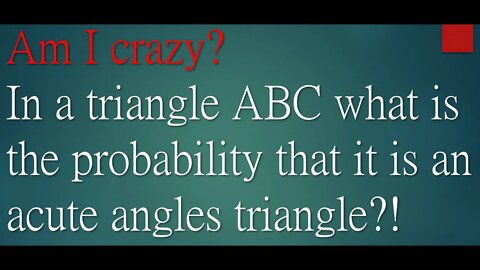 Am I Crazy