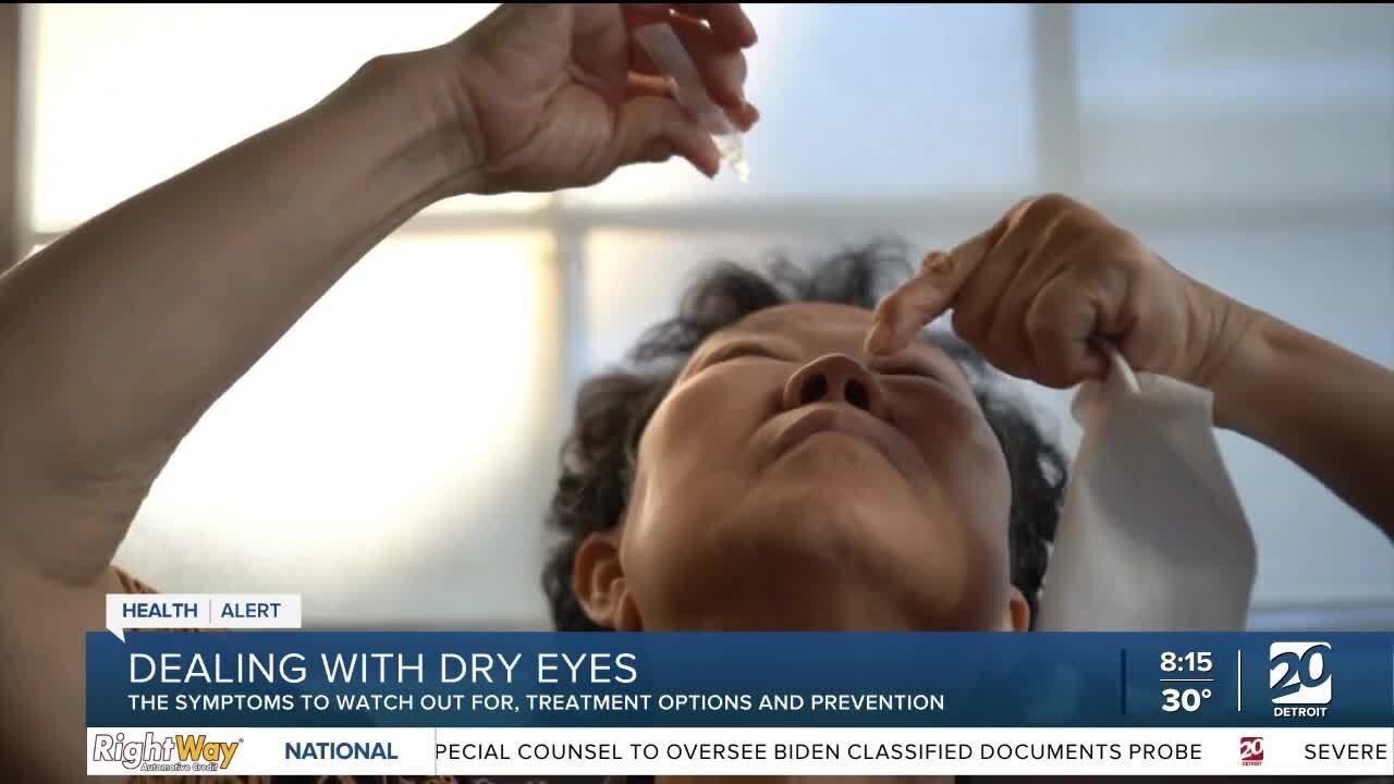 Symptoms to watch out for when it comes to dry eyes