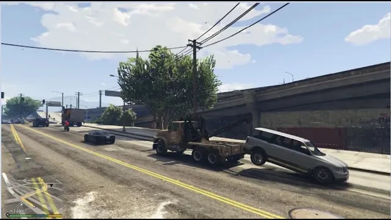 Grand Theft Auto V Mission Pulling another Favour.
