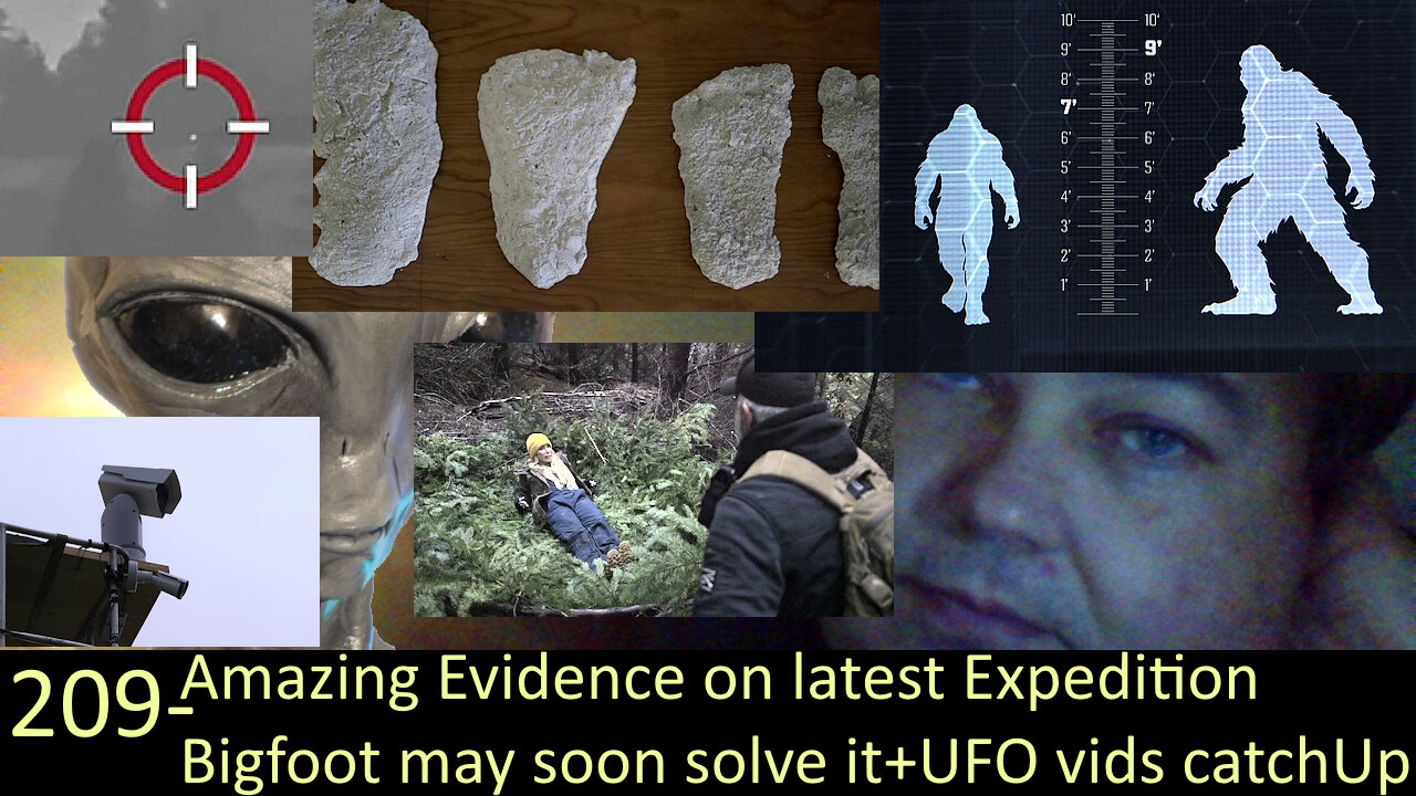 Live Chat with Paul; -209- Amazing Evidence using new Tech on Expedition Bigfoot S05E08 + UFO vids