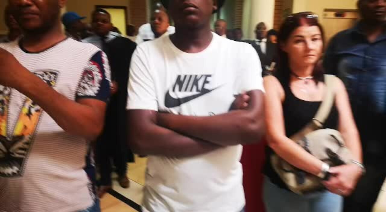 SOUTH AFRICA - Johannesburg - Malema and Ndlozi in court for assault (Video) (QTv)