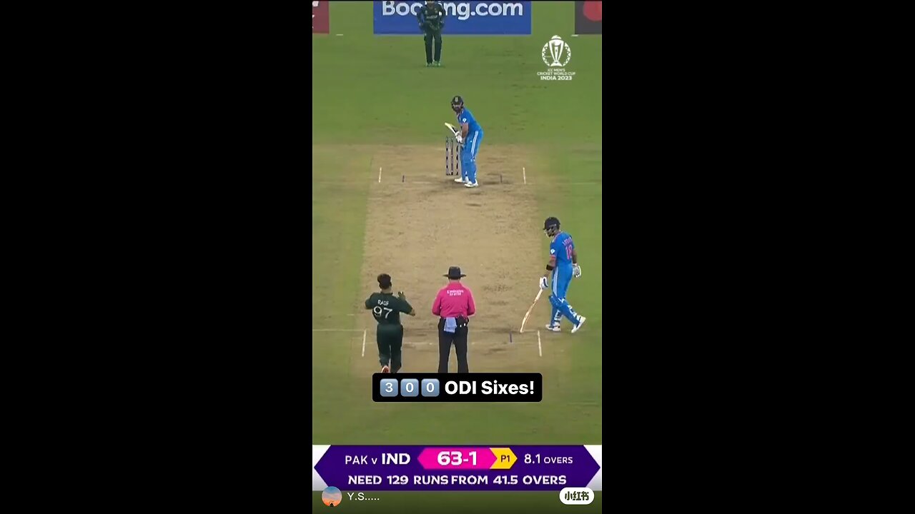 RoHit Sharma against pamistan