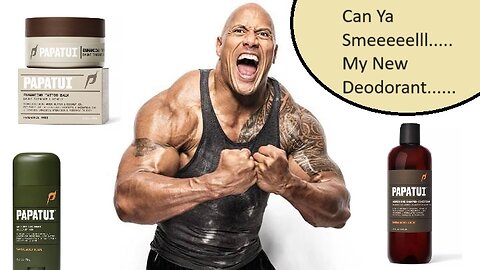 I just reviewed Dwayne Johnson's new personal care brand Papatui. (Suddenly This Happened.....)