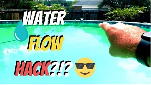 Above Ground Pool Water Circulation Hack