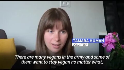 Veganes Essen für die Ukrainischen Soldaten