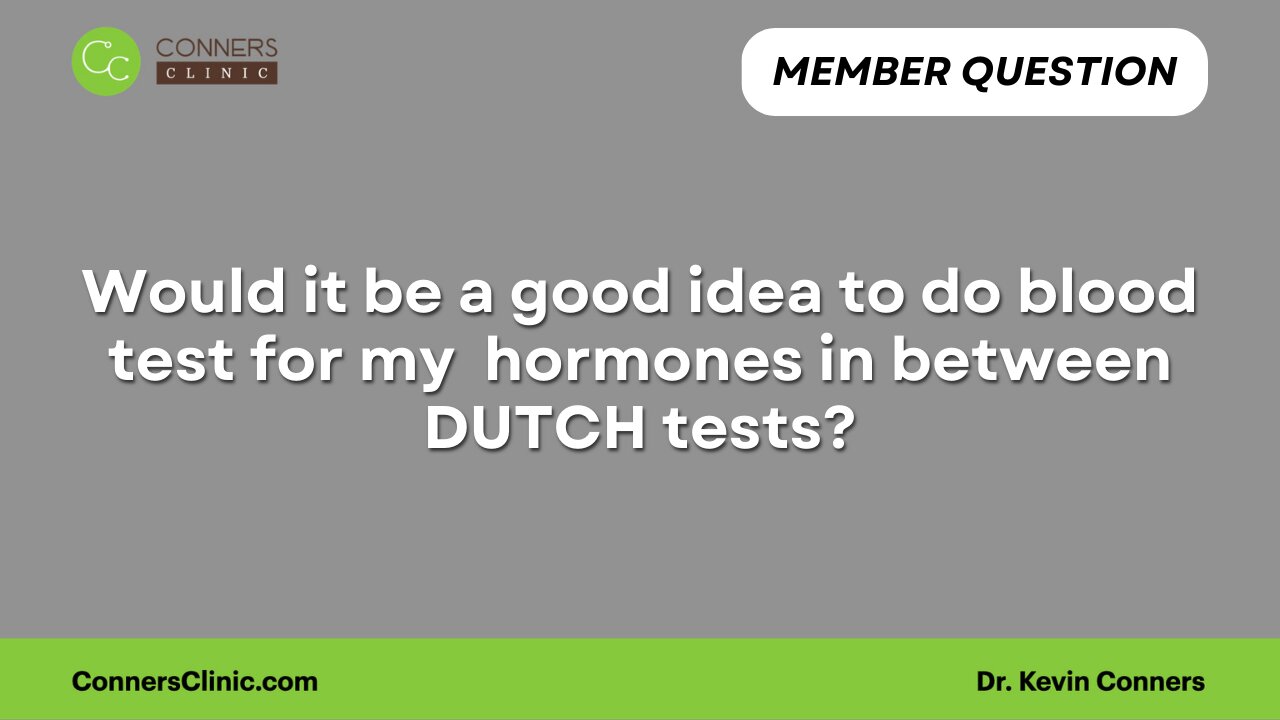 Would it be a good idea to do blood test for my hormones?