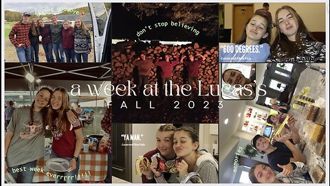 A week at the Lucas's Fall 2023