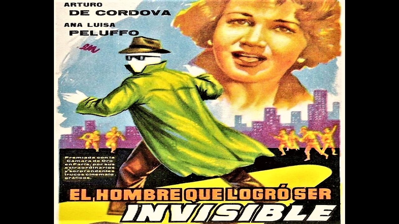 THE NEW INVISIBLE MAN 1958 Mexican Remake of Universal's "The Invisible Man Returns" in English - Movie Clip & FULL MOVIE