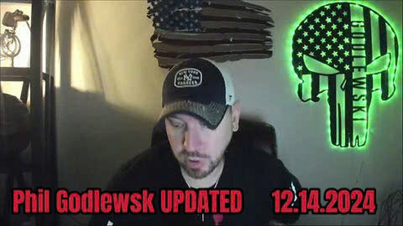 Phil Godlewsk UPDATED 12.14.2024 .CHRISTMAS WITH PATRIOTS, DISCUSSING EVENTS BEFORE TRUMP TAKES OFFICE