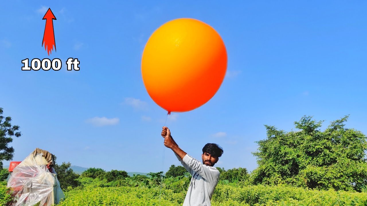 We Made Biggest Hydrogen Balloon at Home - Experiment