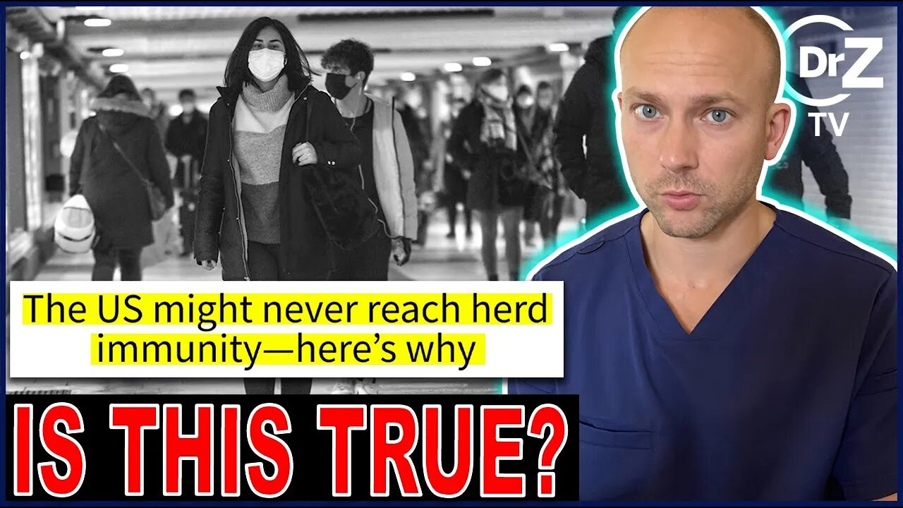 The US Might Never Reach Herd Immunity? - Doctor Reacts