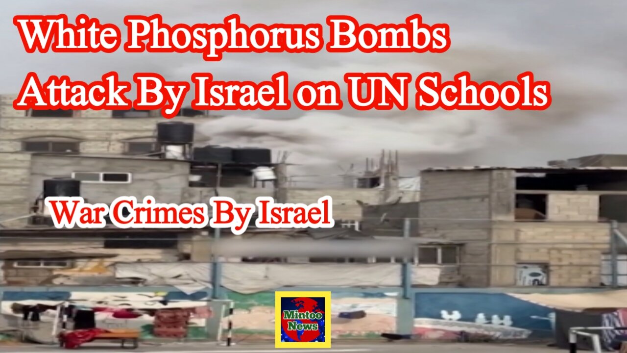 Israel uses white phosphorus to target UN schools