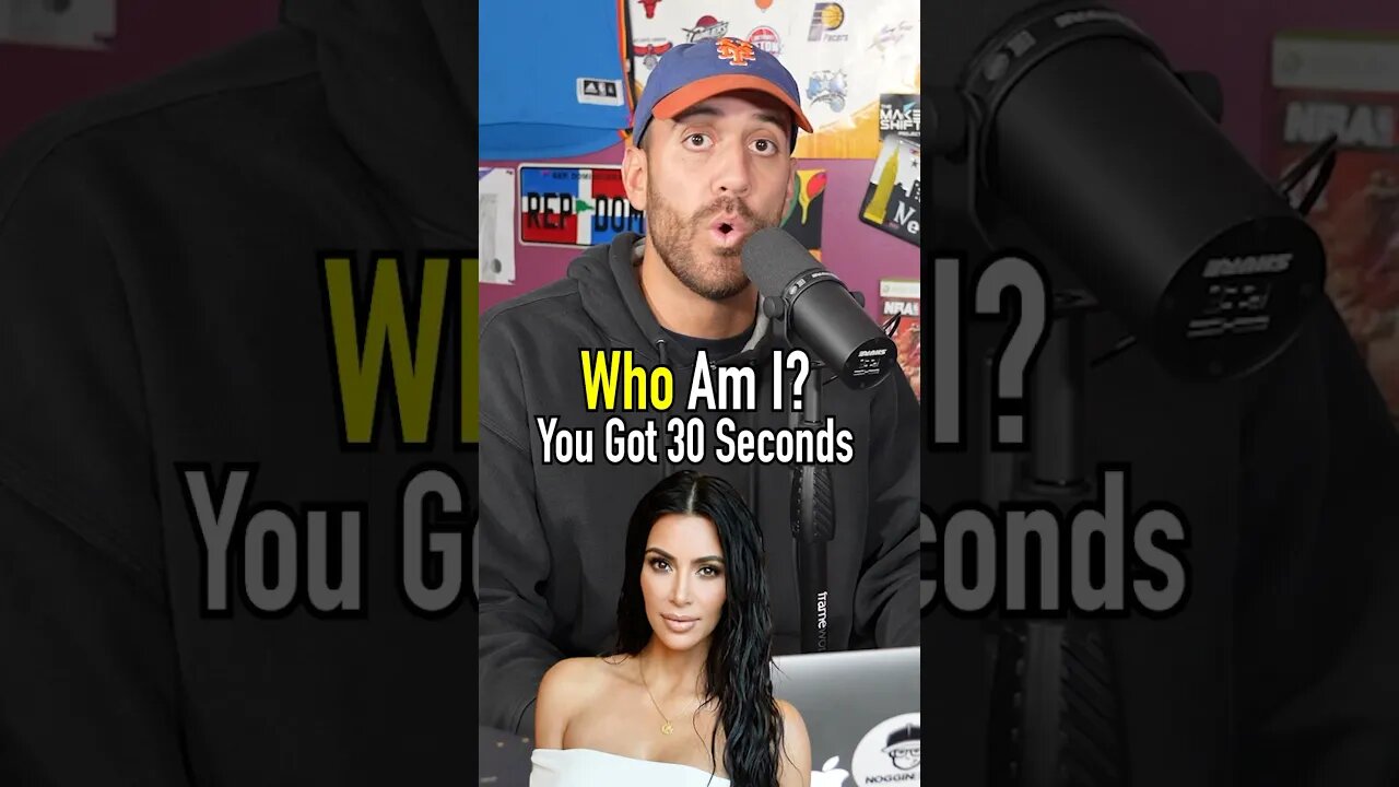 WHO AM I?! Kim Kardashian!! Tough To Watch! #shorts #kimk #kimkardashian #guesswho