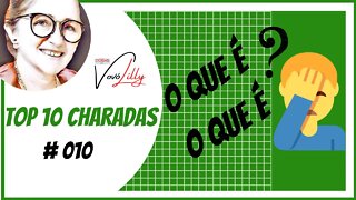 TOP 10 CHARADAS DA VOVÓ LILLY | # 010 | O QUE É, O QUE É?