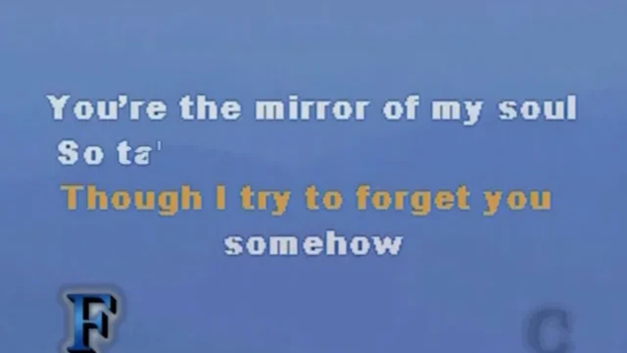 Don't forget to remember - Karaoke